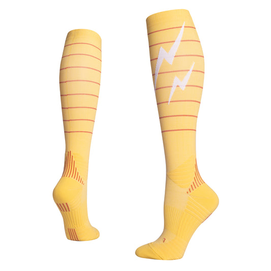 Bas De Compression 20-30 mmHg - Flash Jaune