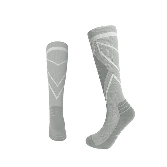 Bas de compression graduée. Graduated compression socks.