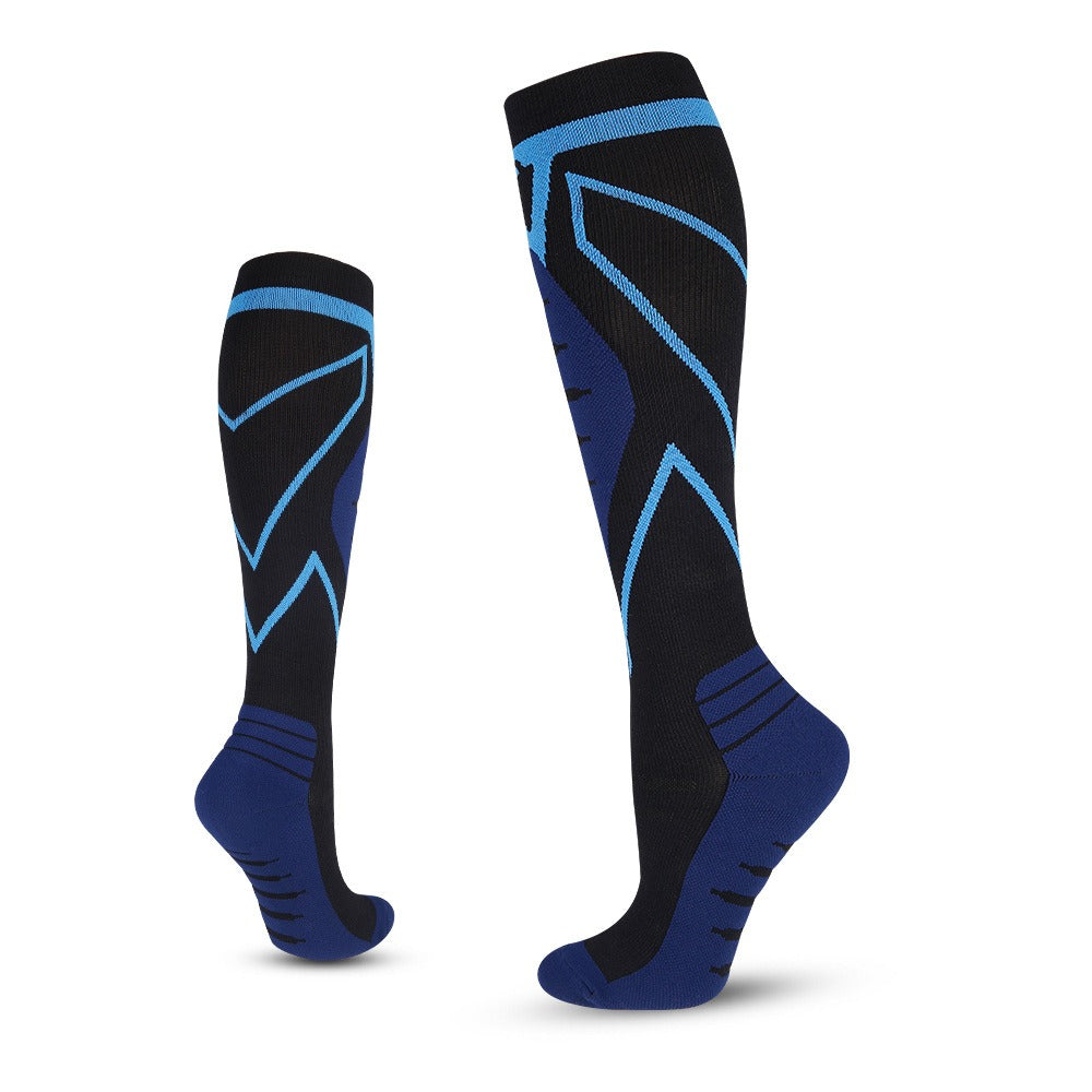 Bas de compression graduée. Graduated compression socks.